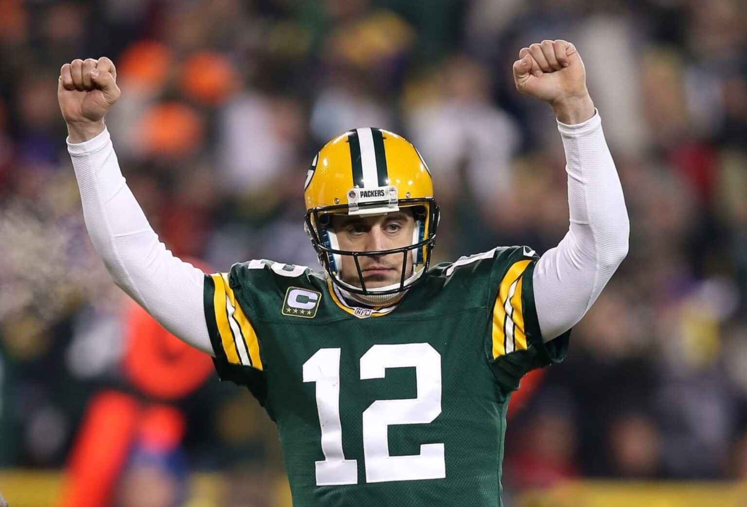 Aaron Rodgers just became NFL history by throwing over 50,000 yards! Here's how the legendary feat happened.