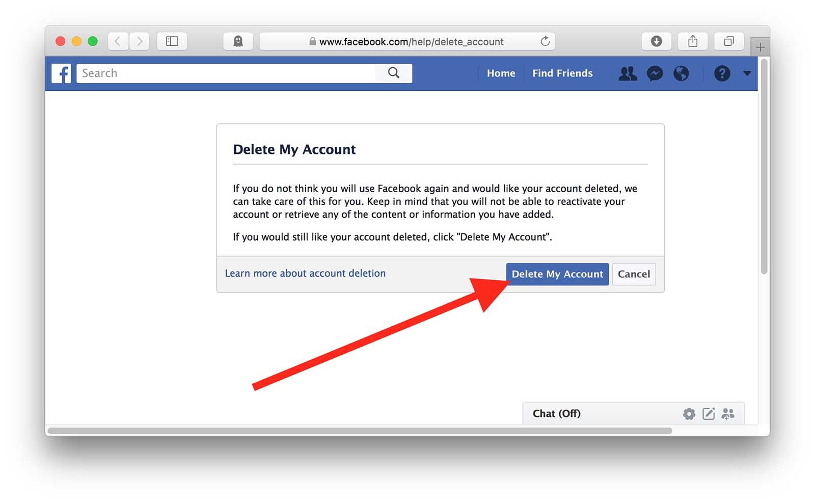 Facebook knows where you sleep: How to delete your Facebook page