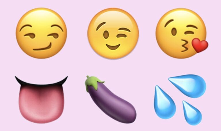 Te decimos el significado real de los emojis para que domines el lenguaje del amor y sextees como les grandes.