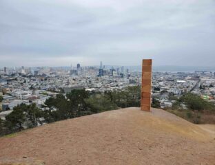Mysterious monoliths have appeared in random places around the world in late 2020. Here's one monolith that provided a sweet treat at a San Francisco park.
