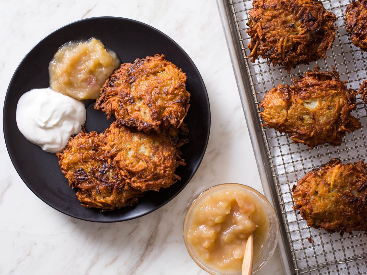 Latkes & Hanukkah go together like strawberries & cream. If you need updated recipes, we're here to help.