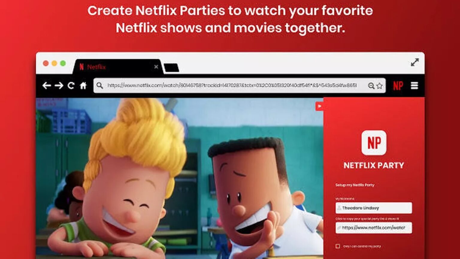 The Netflix Party extension is going by a new name and has some new features. Here's everything you need to know about the update.