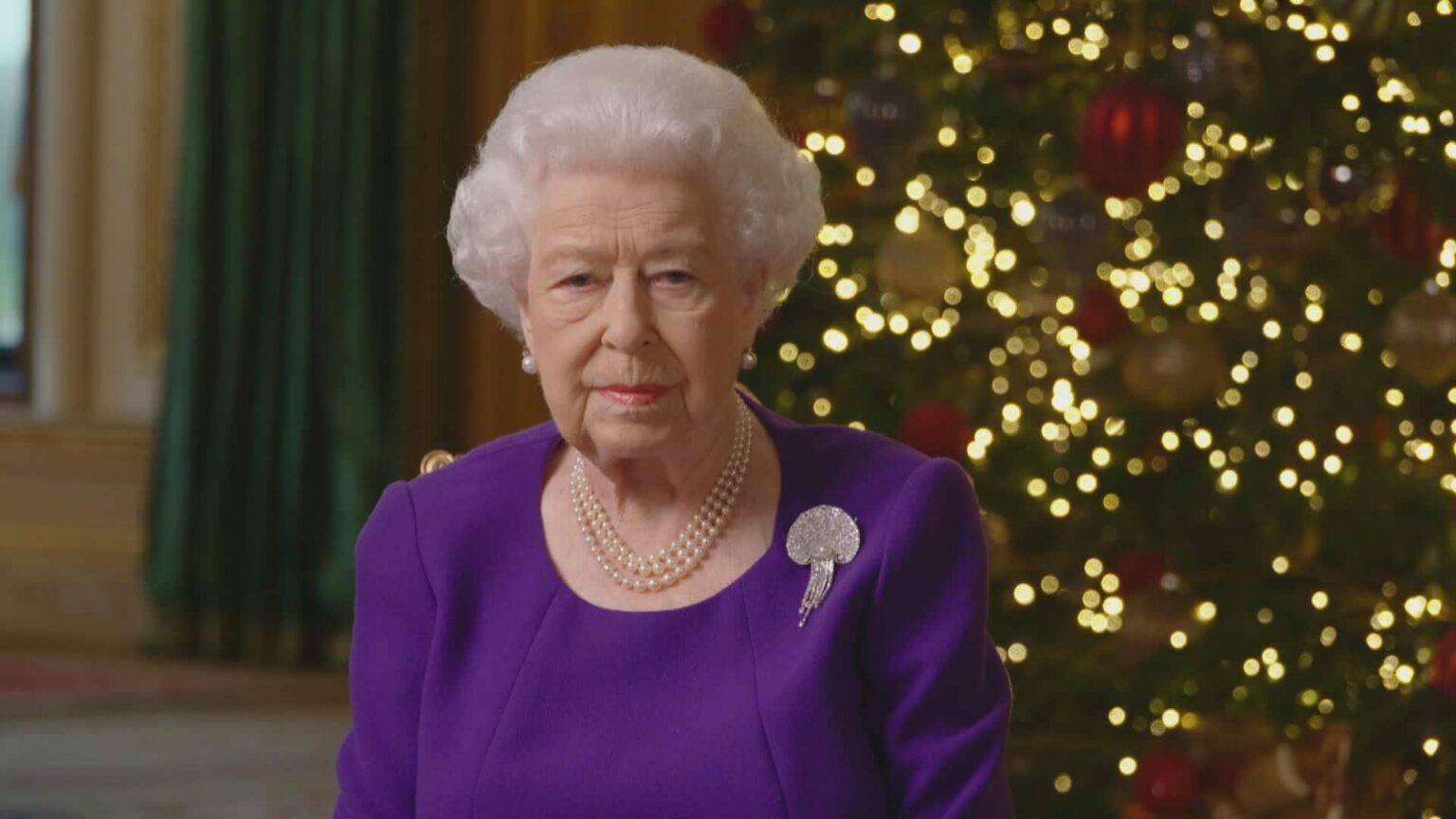 The Queen of England's annual Christmas speech has people wondering if she's still upset about Meghan Markle and Prince Harry leaving the family.