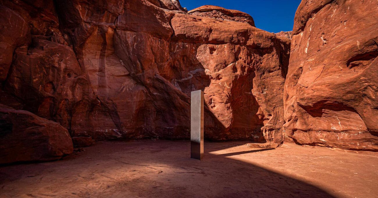 The news keeps reporting that the Utah monolith keeps disappearing and reappearing. Could it really be the work of a UFO?