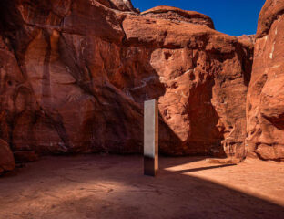 The news keeps reporting that the Utah monolith keeps disappearing and reappearing. Could it really be the work of a UFO?