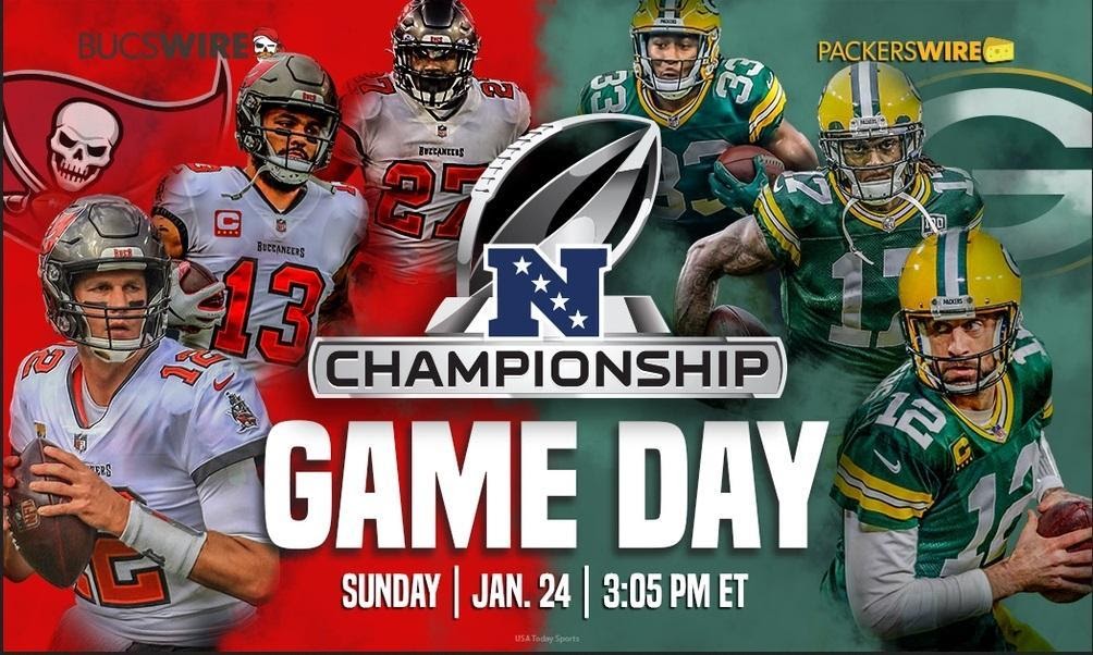 Watch NFC Championship NFL Game 2021 Live Stream Packers vs Buccaneers