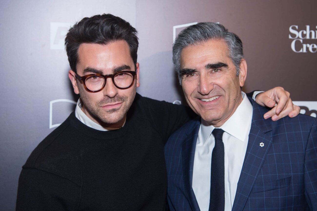 Father and son, off-screen and on-screen. How can you not love Eugene and Dan Levy? Read all about the sweet family reunion on last week's 'SNL'!