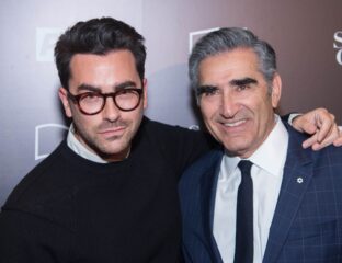 Father and son, off-screen and on-screen. How can you not love Eugene and Dan Levy? Read all about the sweet family reunion on last week's 'SNL'!