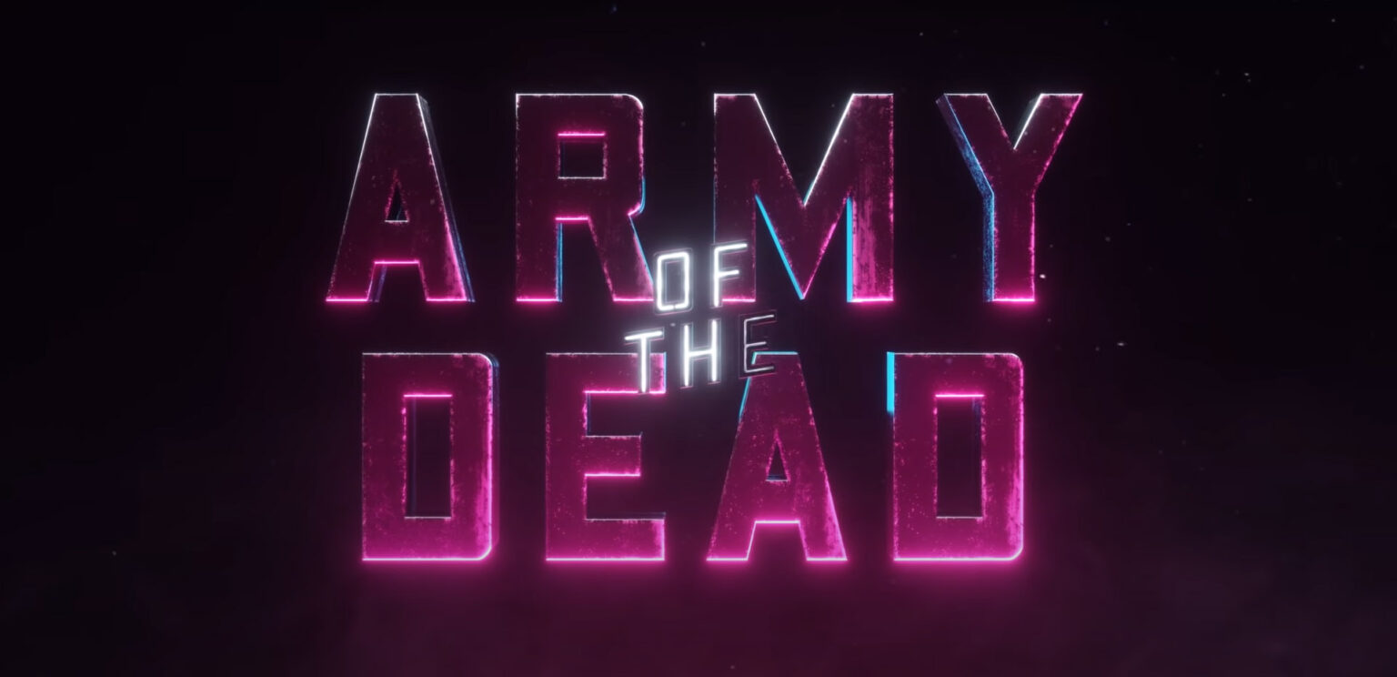 Zack Snyder just released a new movie trailer for a zombie heist film called "Army of the Dead". Watch it here and learn all the details.