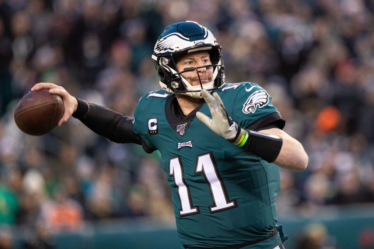 The Philadelphia Eagles traded their quarterback to the Indianapolis Colts. Will the new team improve Carson Wentz's stats? Find out right here.