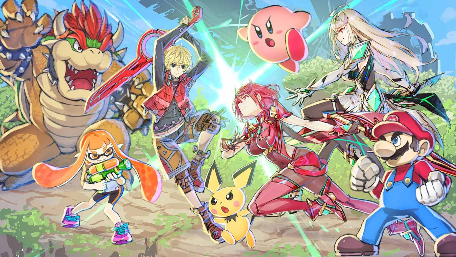 Why on earth did Nintendo choose Pyra to be the next 'Super Smash Bros.' fighter? Sigh at the redundant anime swordfighter with these salty 'Smash' memes .