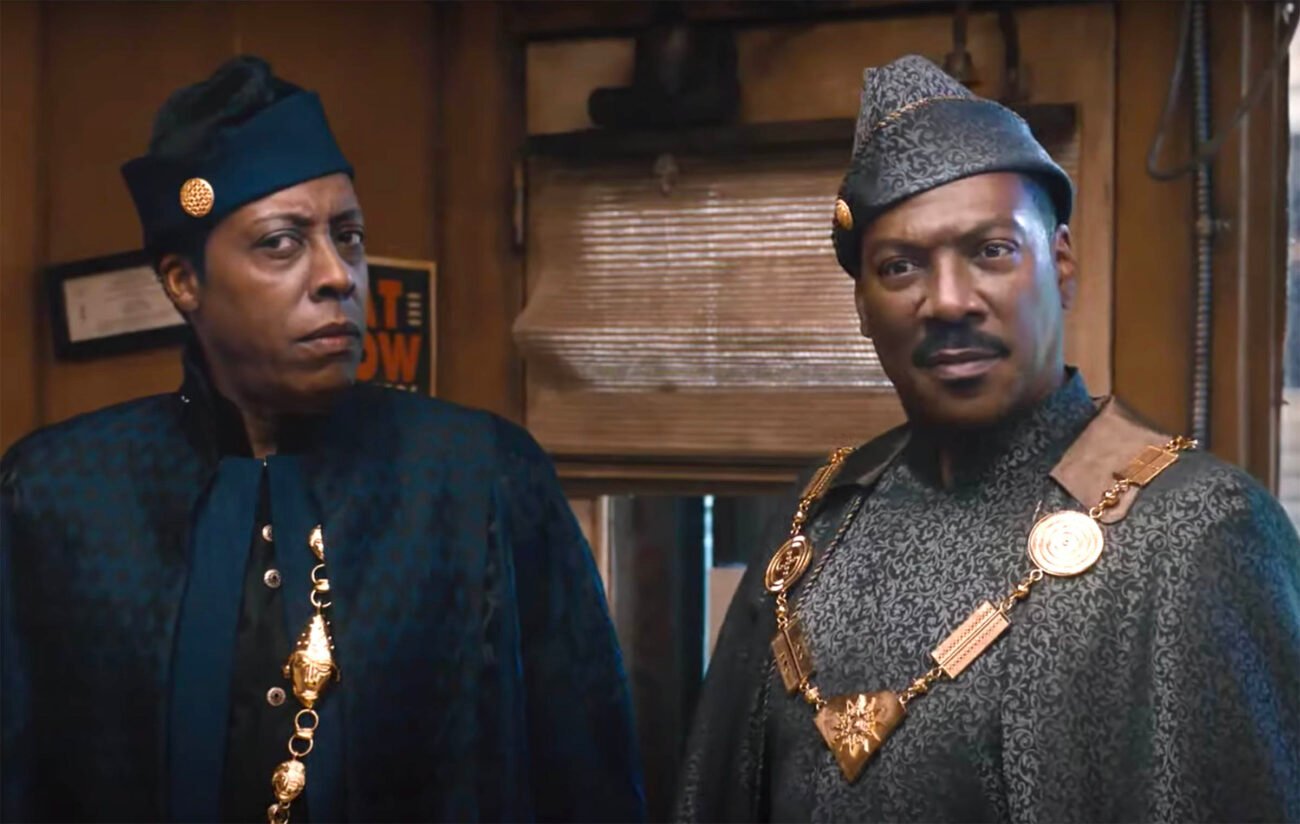 Amazon Prime's 'Coming 2 America' is coming this Friday! Stars Murphy and Hall reveal a few secrets about the first movie's cast.