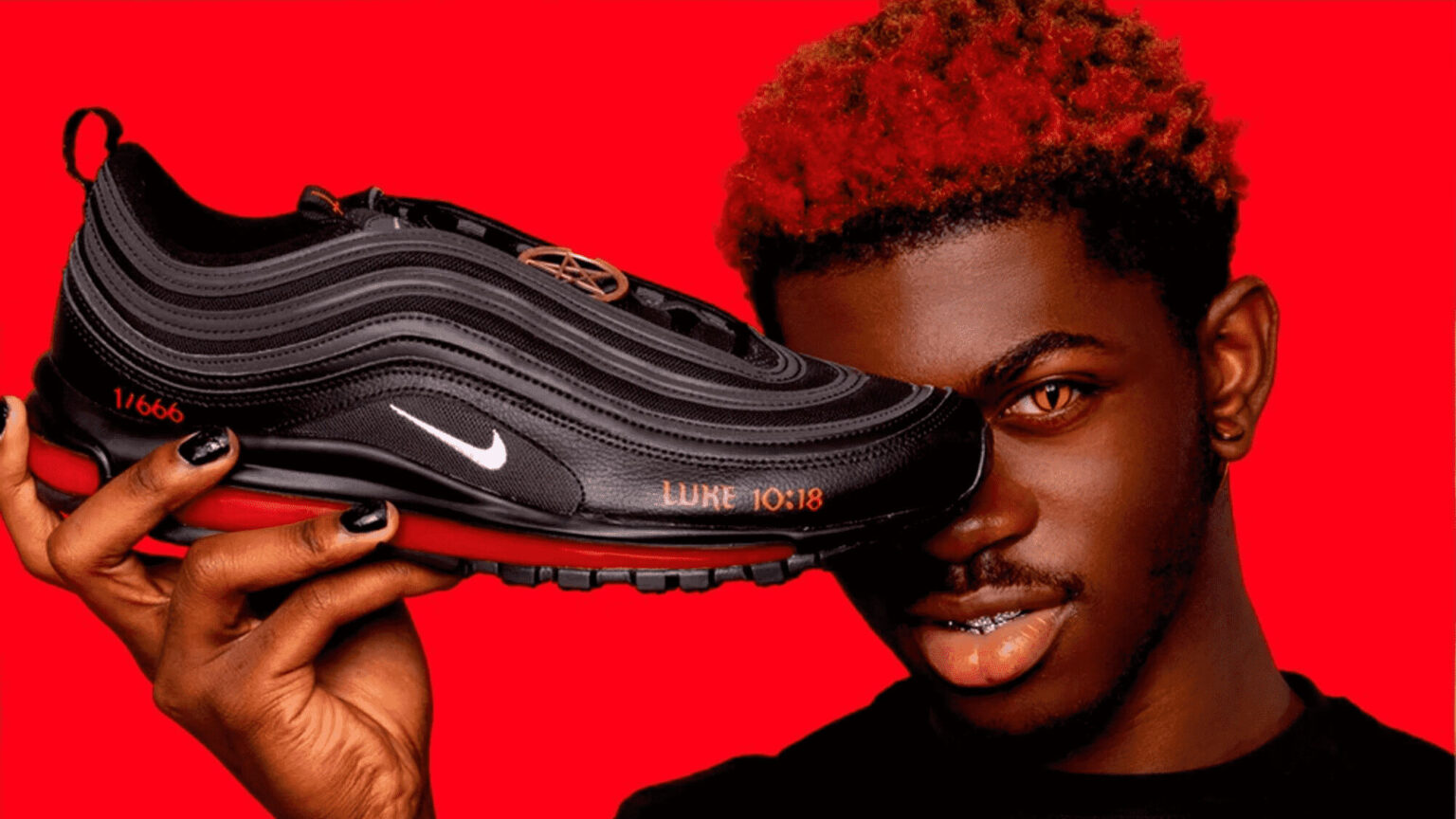 Rapper Lil Nas X is in the news for his sizzling hot sneakers. But don't let the swoosh fool you. Here's why Nike is suing MSCHF for their latest product.