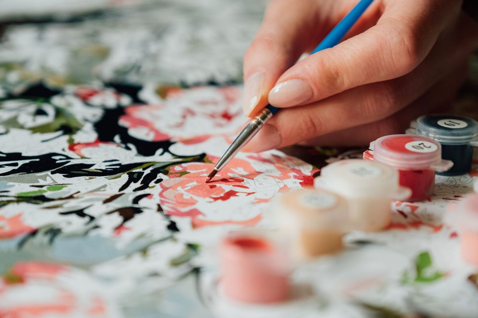 Are you an artistic person? Using paint by numbers, you can enjoy painting and boost your creativity! Here's how to get those creative juices flowing.