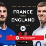 England is gearing up to face France on the rugby field. Find out how to live stream the sporting event online.