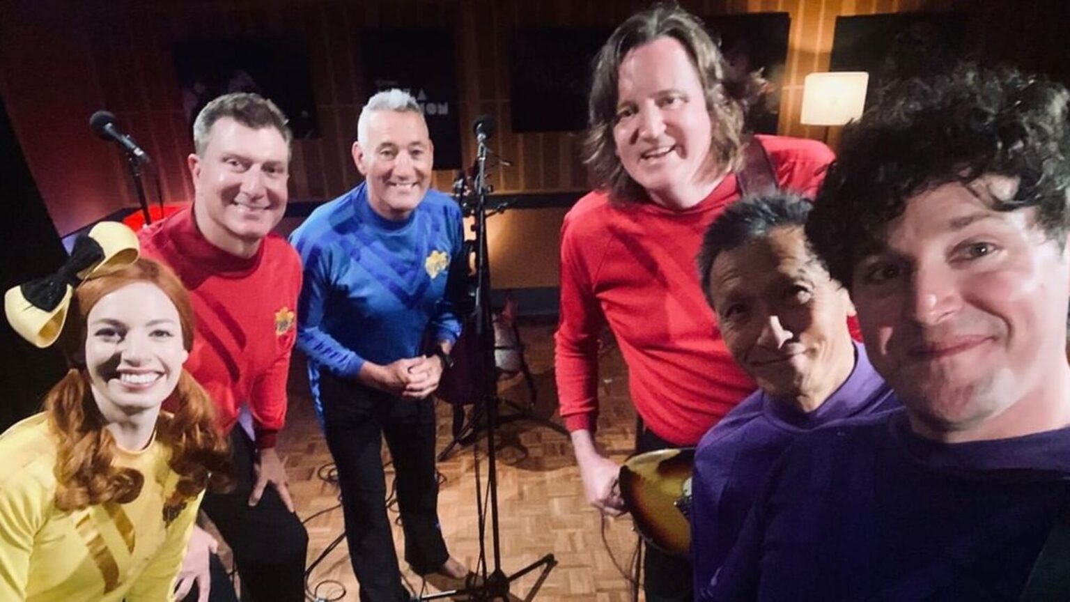 Get ready for the nostalgia. The original Wiggles got together to mash up their hit single "Fruit Salad" with some indie rock. Hear it for yourself here.
