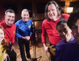 Get ready for the nostalgia. The original Wiggles got together to mash up their hit single 
