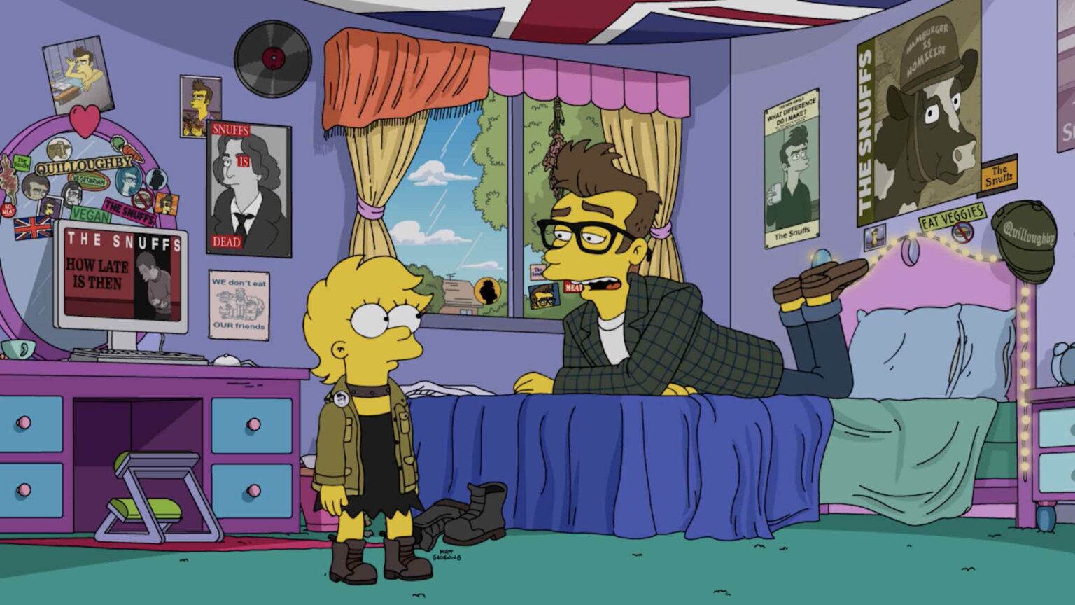 Need a good laugh and some rock n roll? Grab your guitars and everyone, young & old, come down to laugh at the reactions to Morrissey on ‘The Simpsons’.