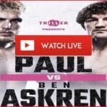 Ben Askren will be coming out of retirement to face Jake Paul after they got into a heated war of words. Watch the live stream here.