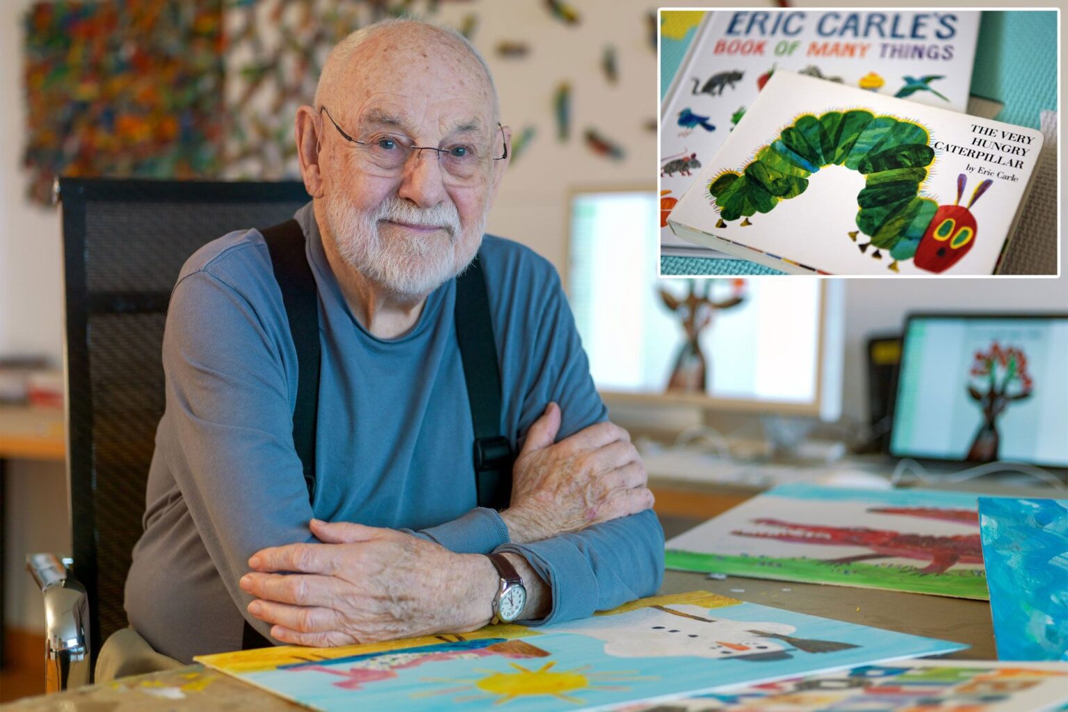 Today we honor the loss of children's author Eric Carle, whose imagination was as bright as his stories. Do you have a favorite from his classics?