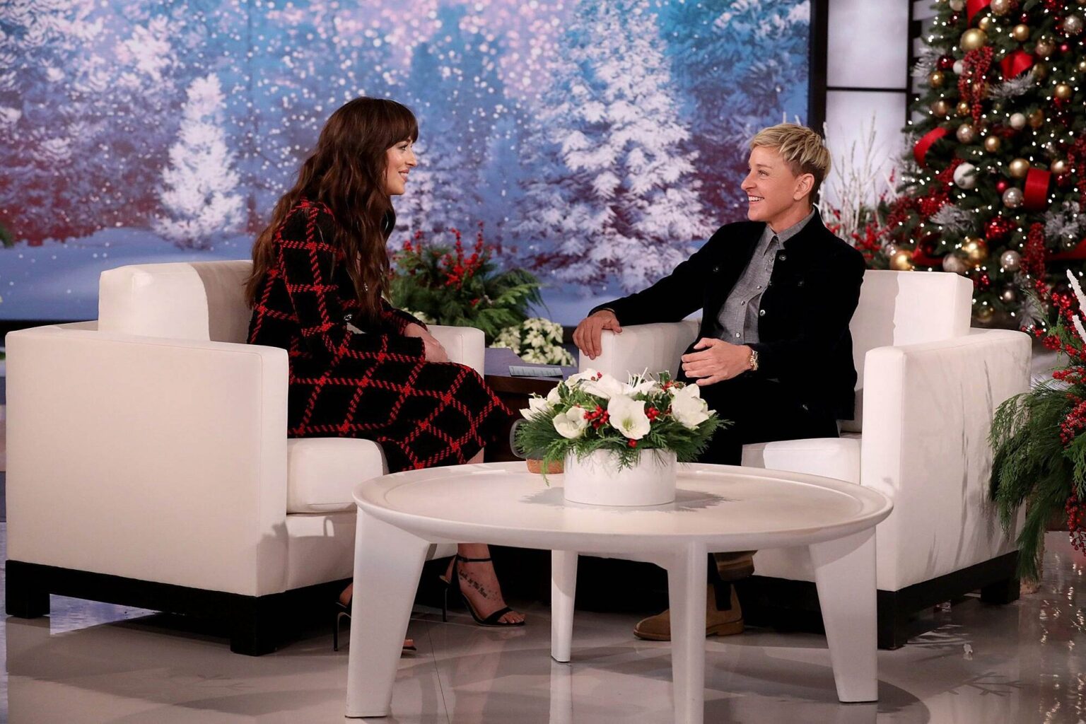 What was the real reason behind Ellen DeGeneres canceling her show? Did it all start with Dakota Johnson's call-out two years ago? Get the tea here.
