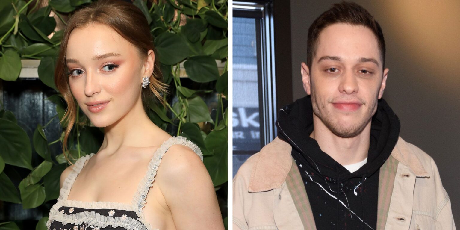 Pete Davidson has found new love in 'Bridgerton' star Phoebe Dynevor. Swoon over the romance between the 'SNL' and his new girlfriend.