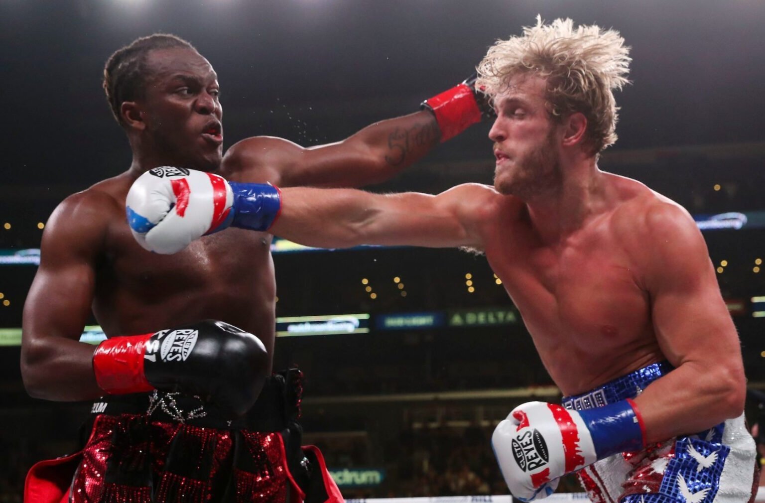 What's the status of the big fight tonight? Will Logan Paul and Floyd Mayweather go head to head? Catch the latest updates on the match here!
