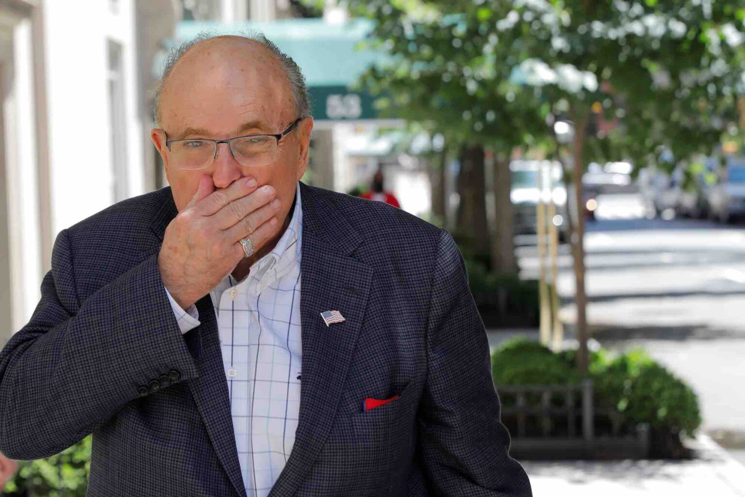 Rudy Giuliani has lost his license to practice law in New York state. Learn why he's sweating over this latest news.