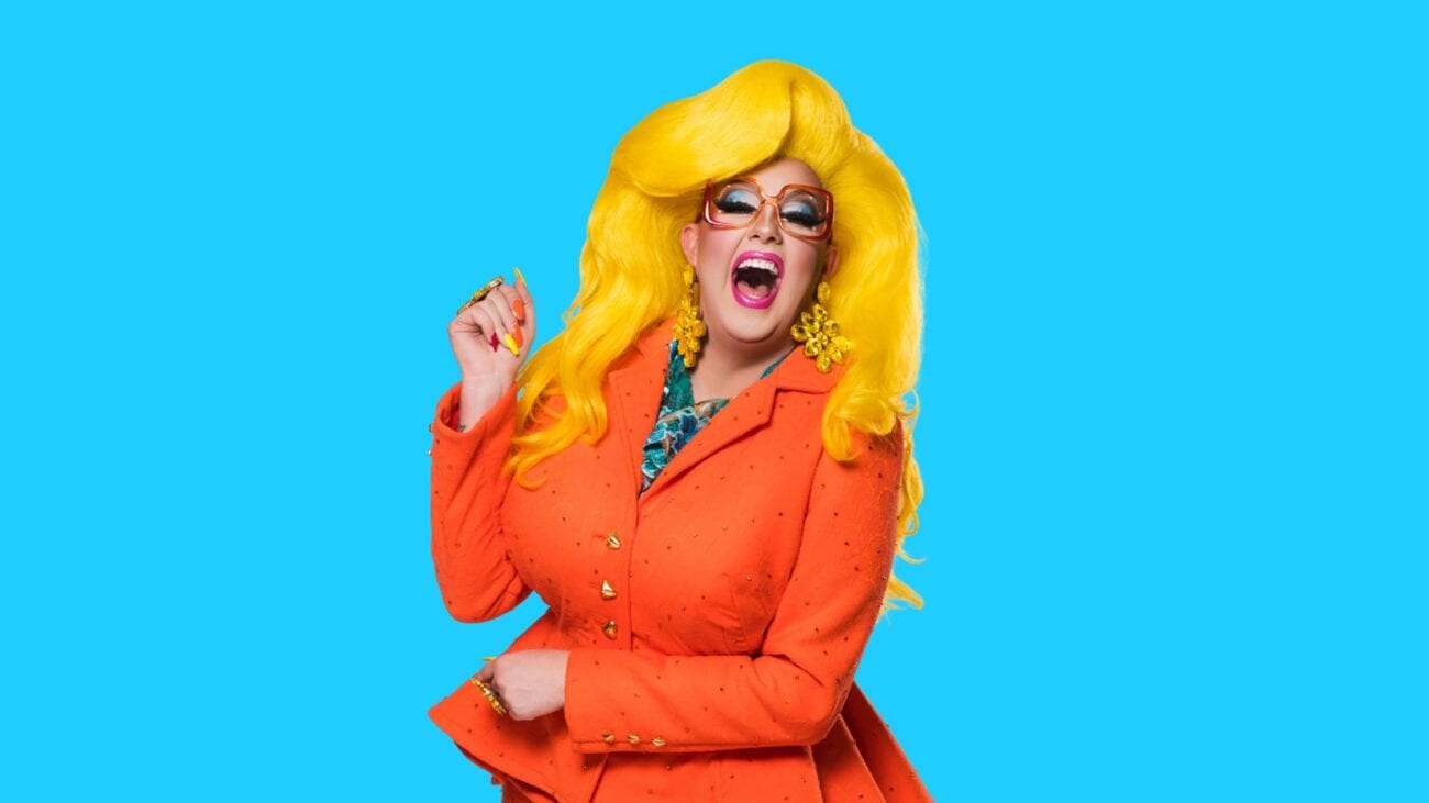 Drag queens tend to be exaggerated characters, but Karen from Finance is literally *a character*. Here's how she survived 'Drag Race Down Under'.