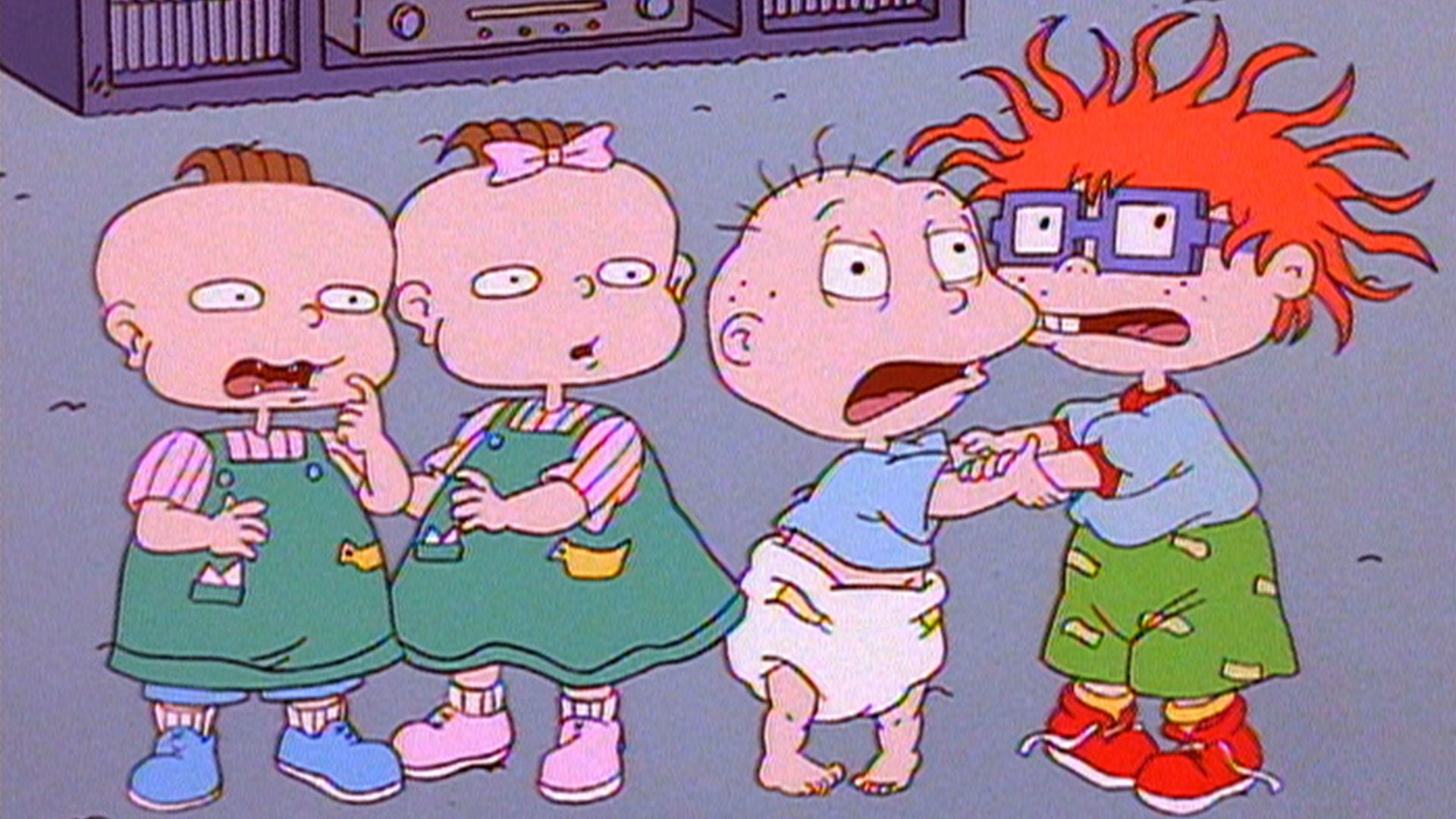 Rugrats Blonde Hair Parted - wide 9