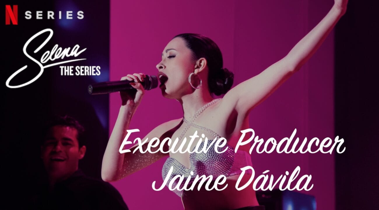 Executive Producer Jaime Dávila discusses the Netflix TV show with us. Step behind the scenes and meet the mind behind 'Selena: The Series' Part 1 and 2.