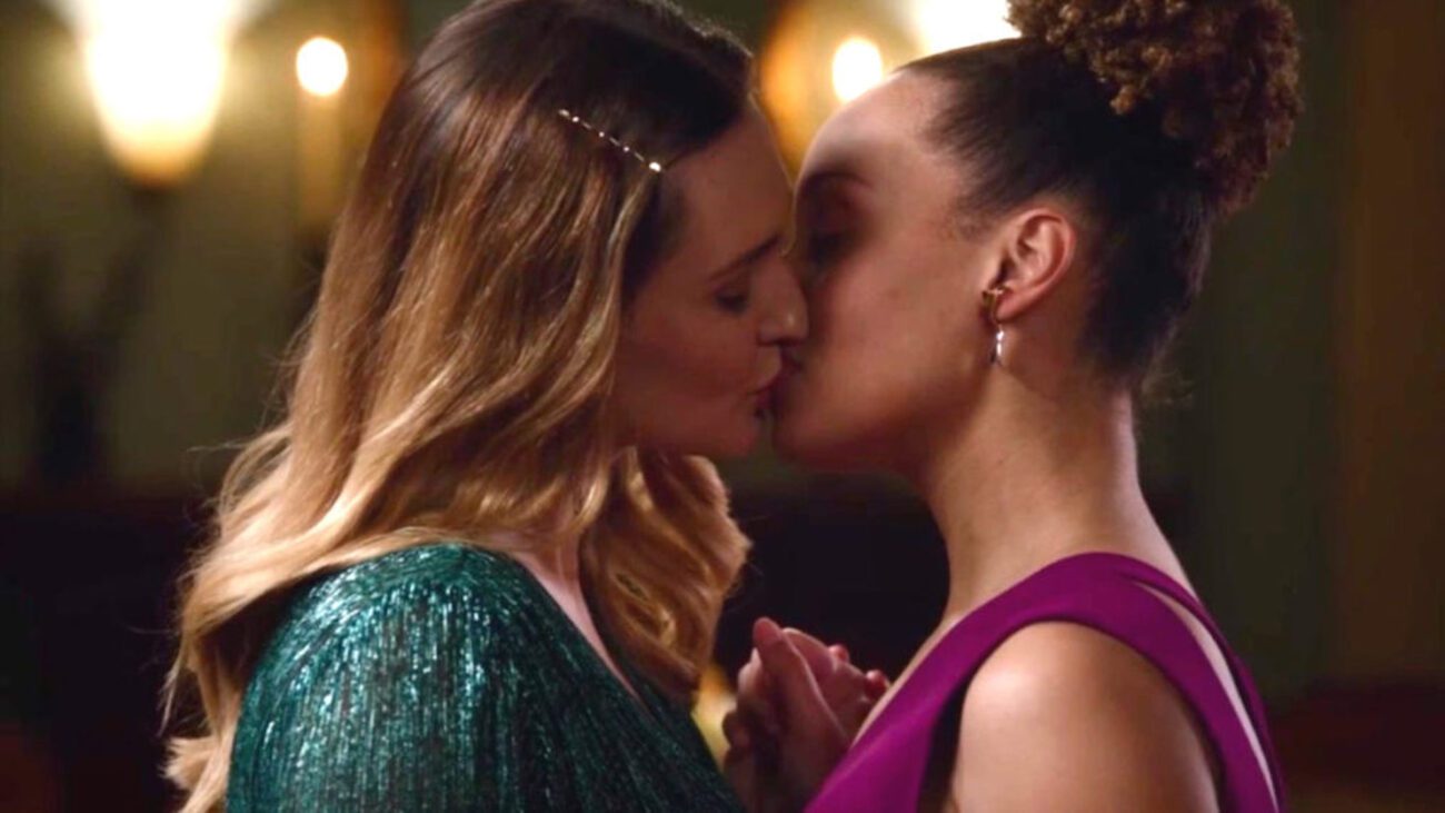 Hallmark's 'Good Witch' series finale has the first LGBTQ+ kiss in one of the network's original shows. Which cast members took part in the moment?