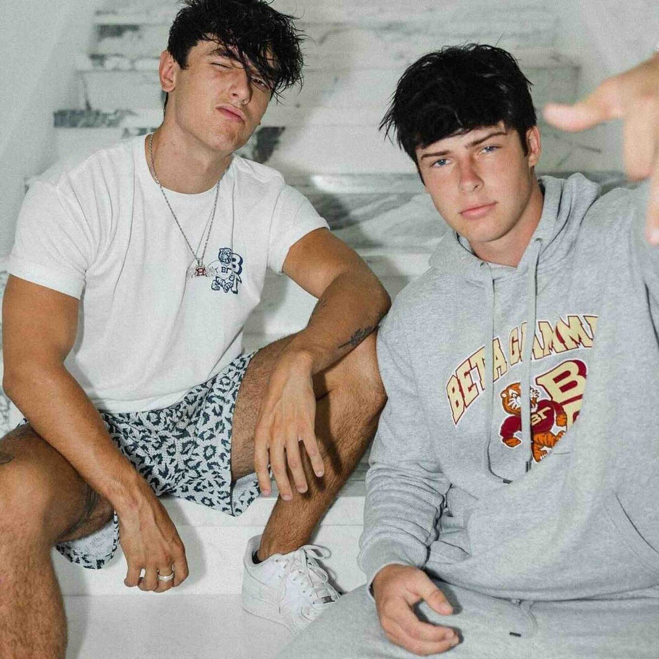 It seems like TikTok stars Bryce Hall and Blake Gray may have to start making their content while. . . behind bars? Here's why.