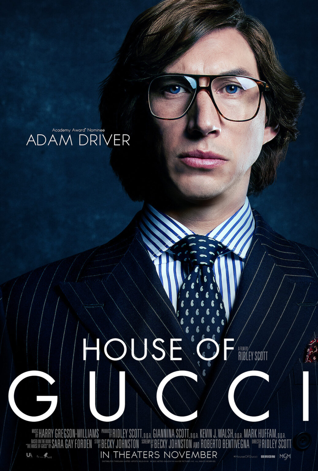 Character posters and a trailer were released to promote the latest Adam Driver movie, 'House of Gucci'. How have the cast transformed?