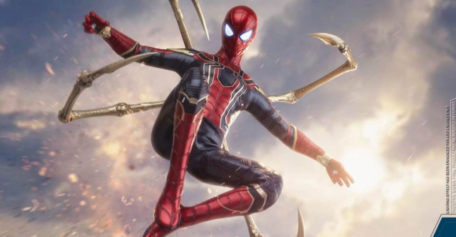 Is Tom Holland going from Spider-Man to Iron Spider in 'Spider-Man: No Way Home'? Look at these leaked images as Twitter reacts.