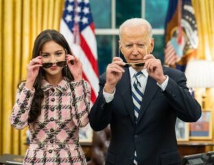 Is this COVID vaccine promotion really as cringe as it sounds? Watch Joe Biden embrace the 