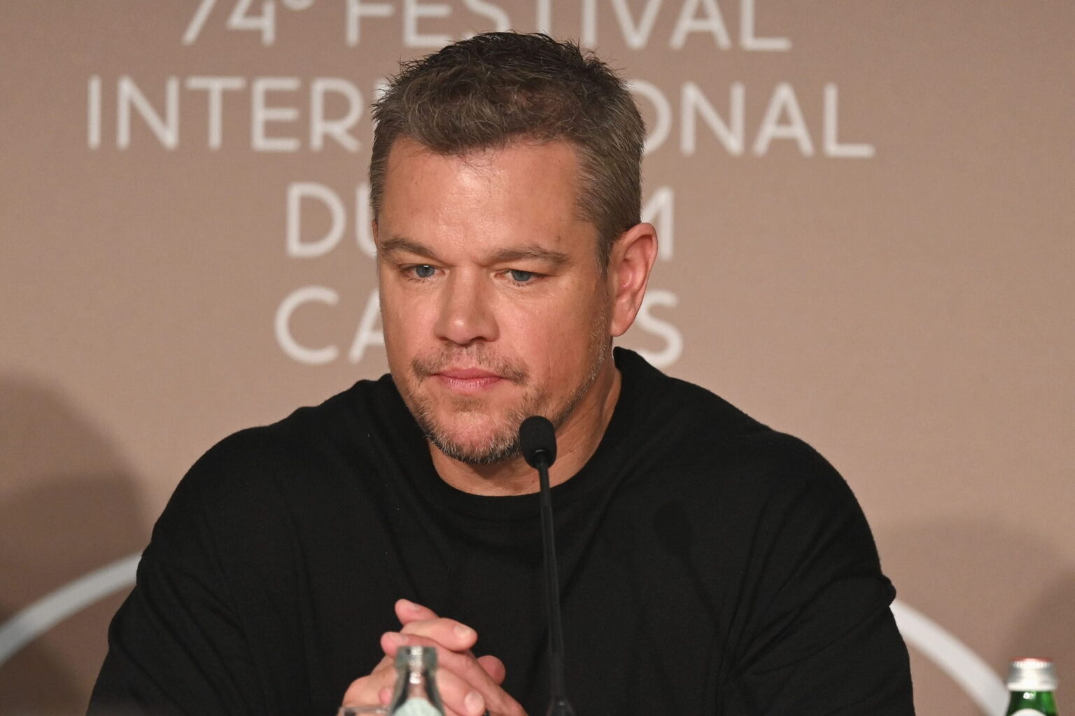 Why did Matt Damon get emotional after 'Stillwater' received a standing ovation at the Cannes Film Festival? Learn the details into those teary eyes.