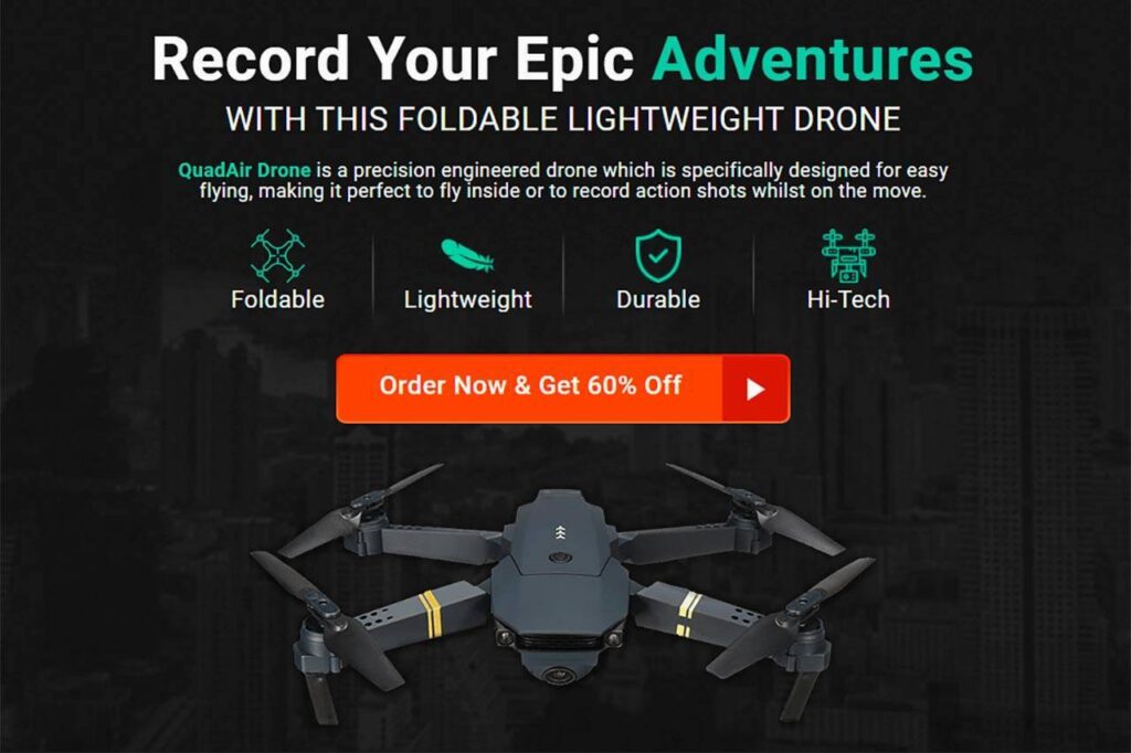 quadair drone review 2021