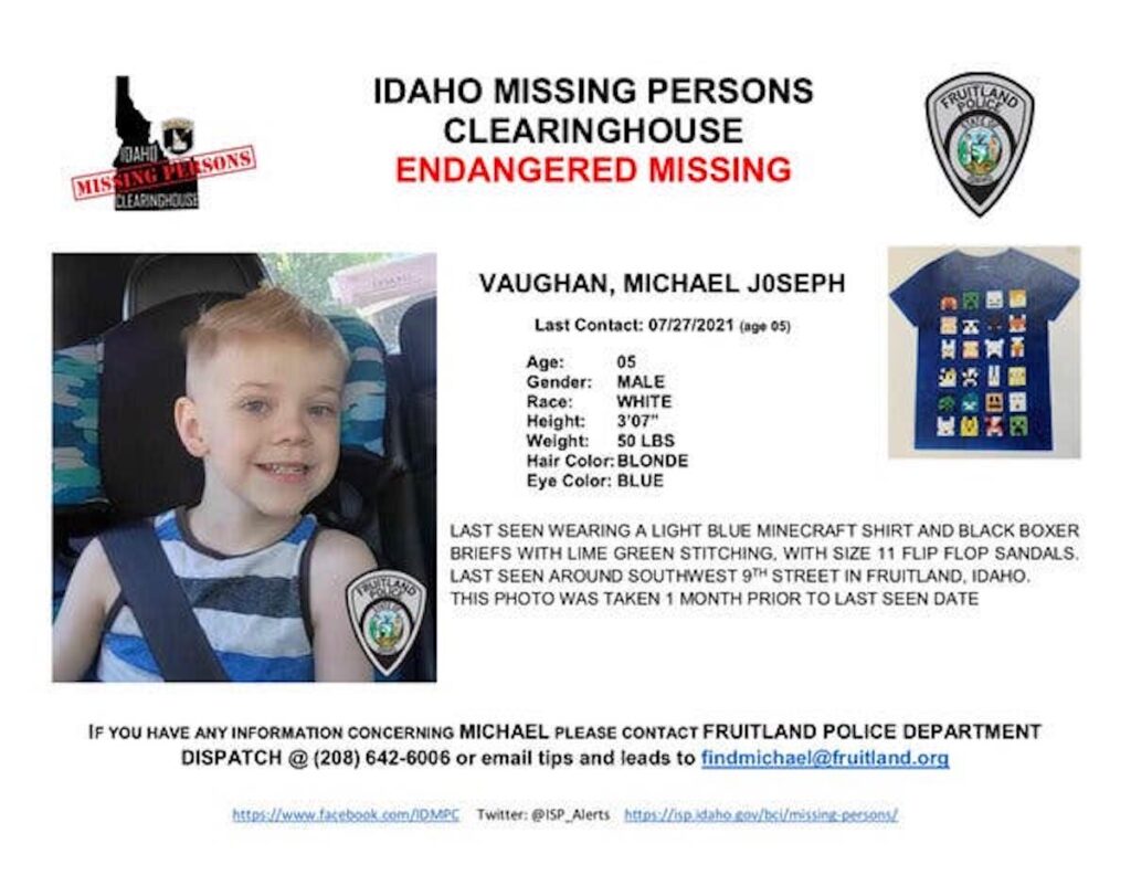 Who is Michael Vaughan? Learn all about the missing child in Idaho