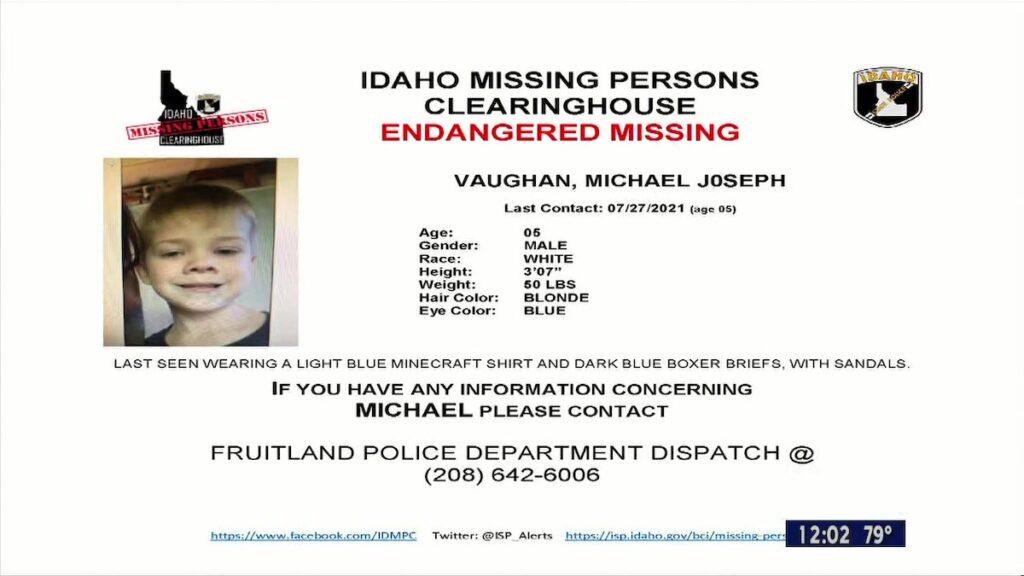 Who is Michael Vaughan? Learn all about the missing child in Idaho