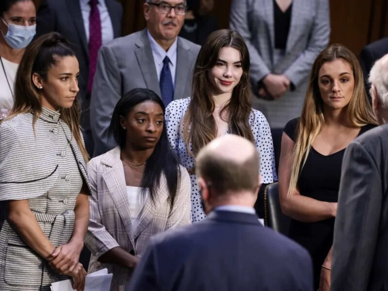 United States gymnast Simone Biles stepped forward before the Senate to speak on Larry Nassar's abuse. Did other victims join her?