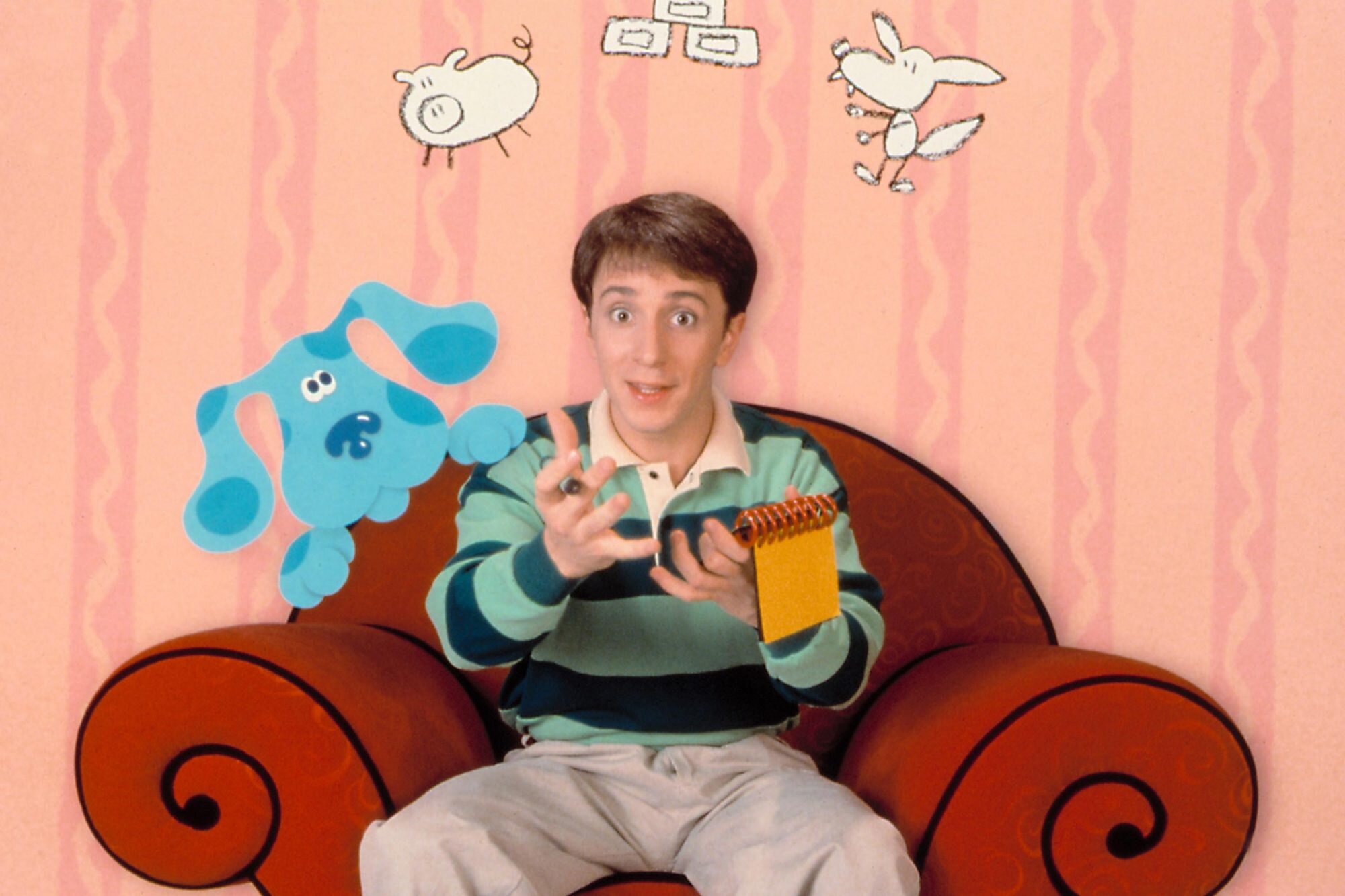 Steve Burns Opens Up About Leaving 'Blue's Clues' and Losing His Hair - wide 7