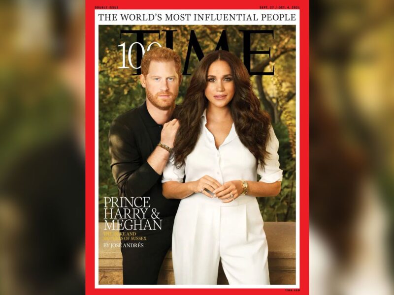 Prince Harry and Meghan Markle gracing the cover page of 'TIME' magazine for the World’s Most Influential People. How did Twitter react?