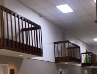 TikTok loves to make the creepiest things famous. See the true horror of indoor balconies in this newly famous TikTok.