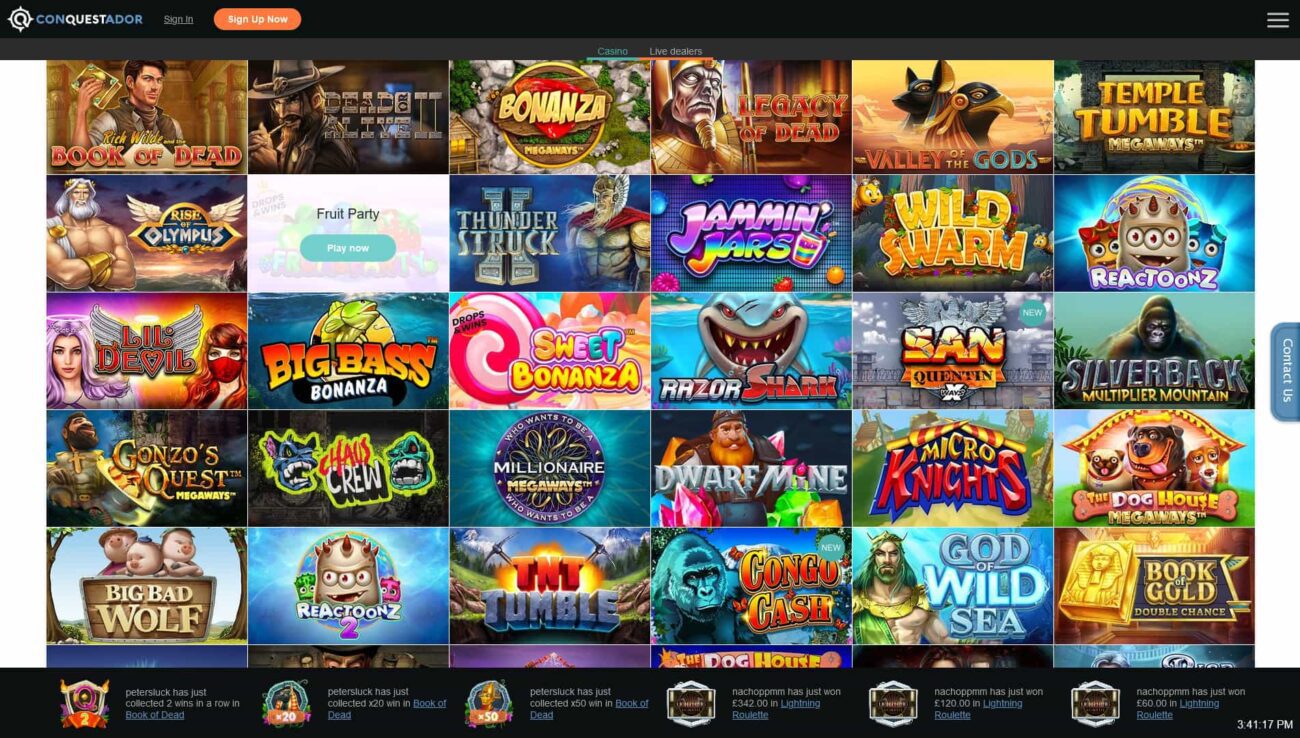 Conquestador is one of the hottest new online casinos, and its blog is full of helpful hints. Get the latest winning strategies ahead of your next game.