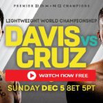 If you are a Boxing fan you can watch ‘Gervonta Davis vs Isaac Cruz’ live free Streams on boxing PPV Fight reddit online here.