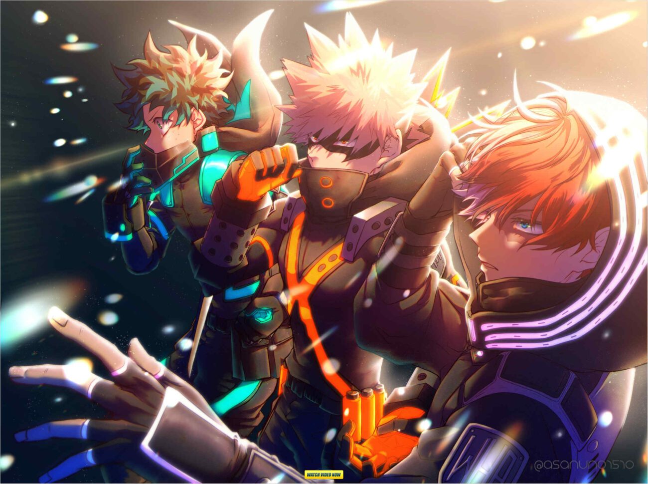 Get ready to watch your favorite heroes battle it out! Go beyond the expected when you watch 'My Hero Academia: World Heroes' Mission' online free.