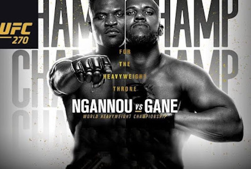 Here's a guide to everything you need to know about UFC 270: Ngannou vs Gane including Prelims fights live Streaming on Reddit