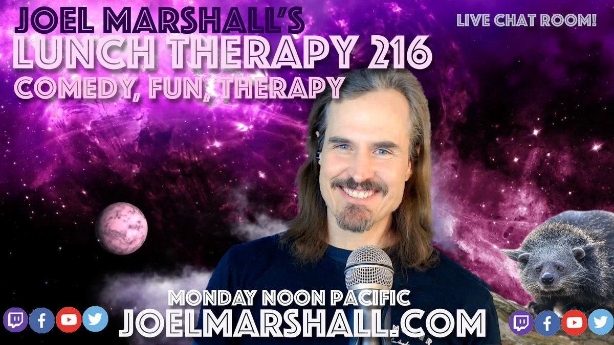 Joel Marshall is the host of the beloved web series 'Lunch Therapy', which airs on Tuesdays and Fridays. Get ready to discover your new favorite show.