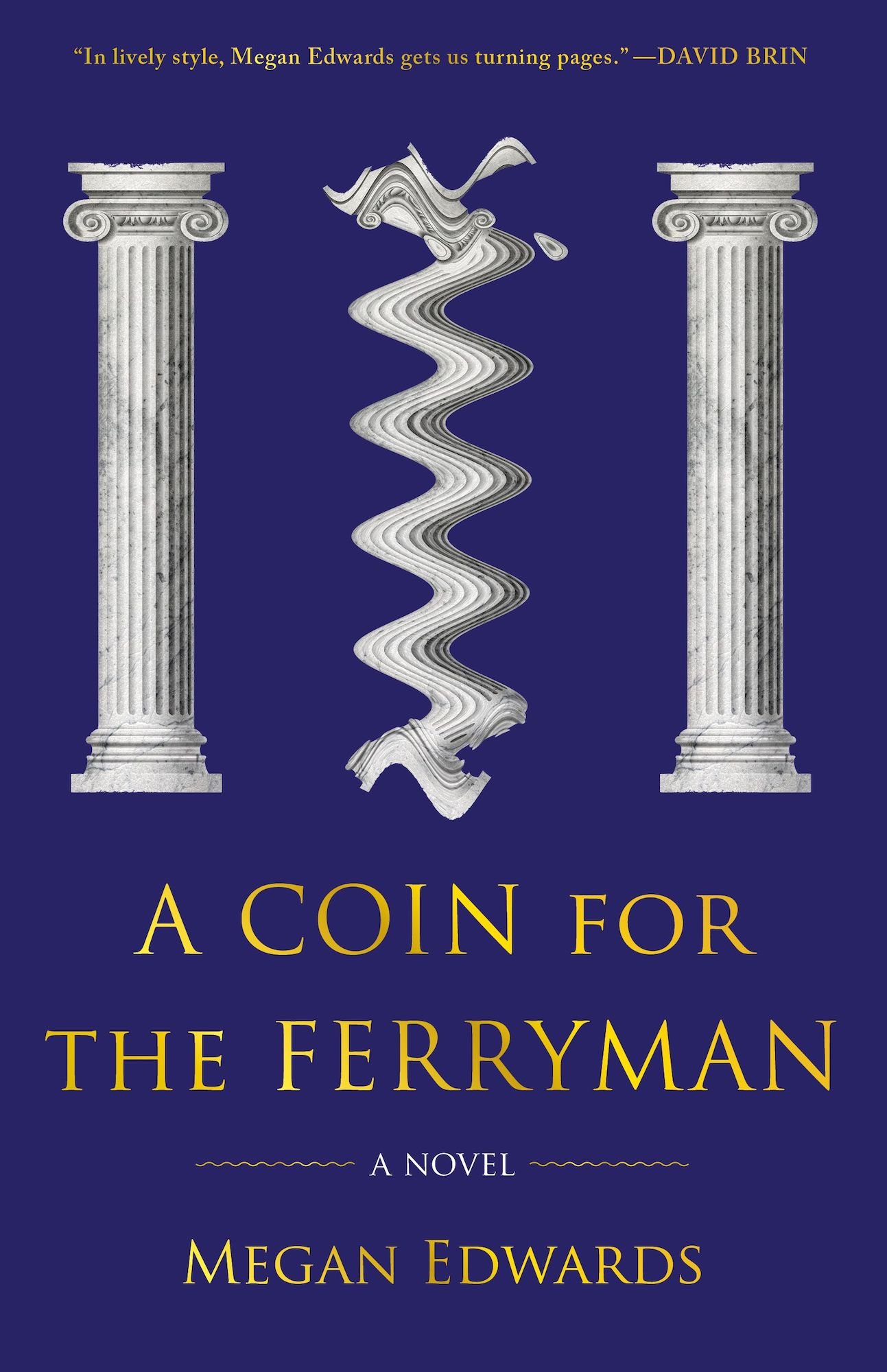Megan Edwards is an award winning novelist who's pulling out all the stops for her next book. Get ready for 'A Coin for the Ferryman' ahead of its release.